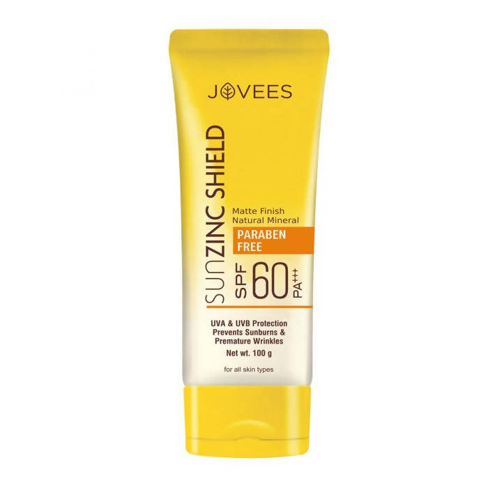 Jovees Sun Zinc Shield SPF 60 PA+++ - Distacart