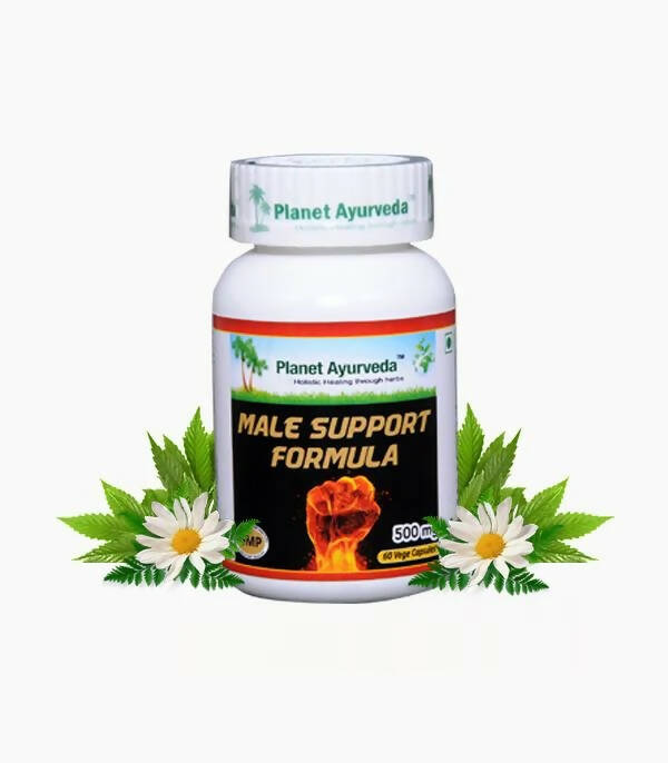 Planet Ayurveda Male Support Formula Capsules - Distacart