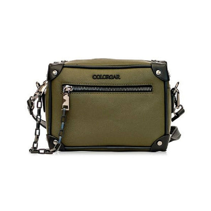 Colorbar Pouch The Classic Crossbody - Olive - Distacart