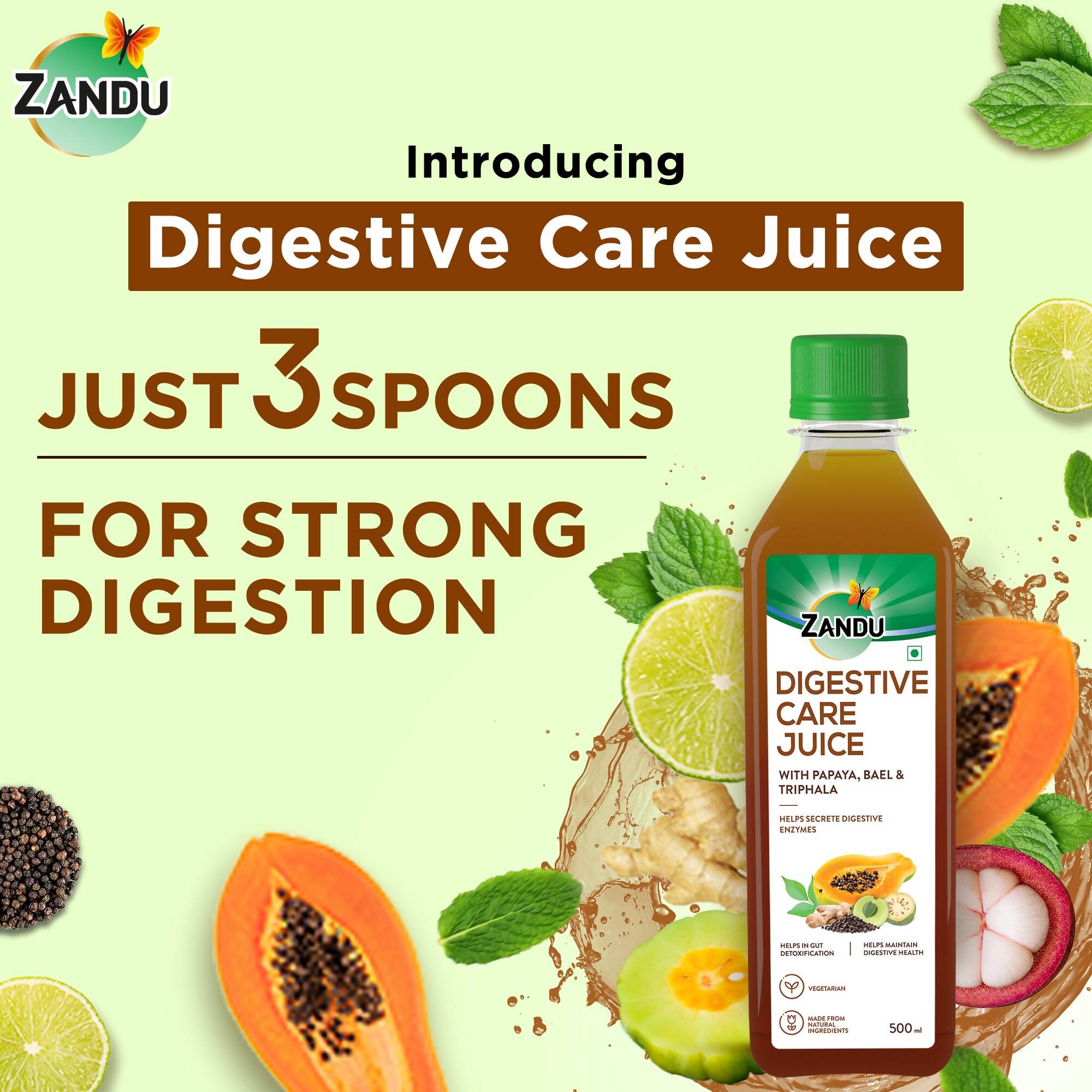 Zandu Digestive Care Juice - Distacart