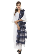 Thumbnail for Mominos Fashion Moeza Cotton Payal Design Navy Blue Dupatta - Distacart