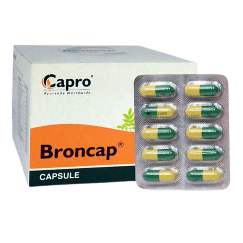Capro Ayurveda Broncap Capsules