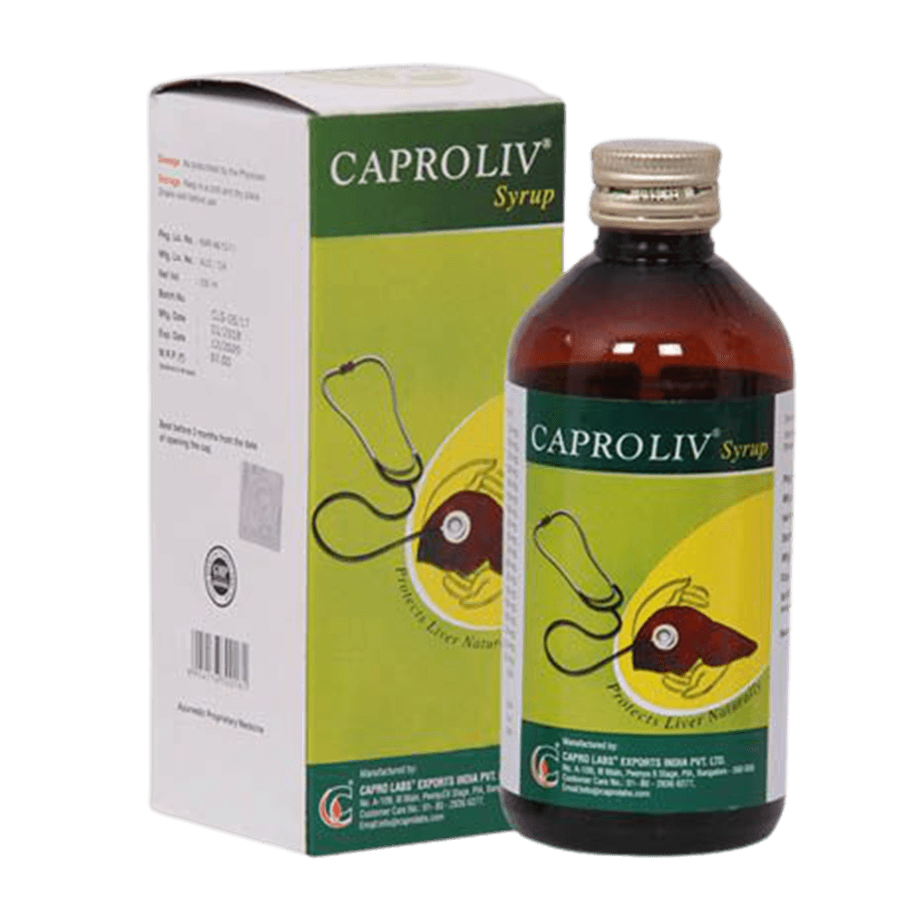 Capro Ayurveda Caproliv Syrup - Distacart