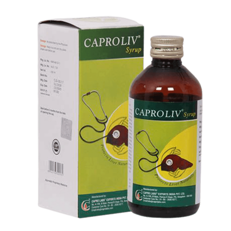Capro Ayurveda Caproliv Syrup - Distacart