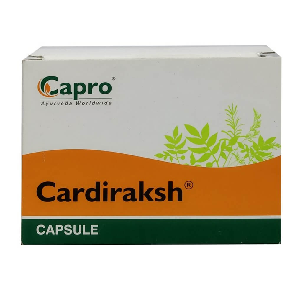 Capro Ayurveda Cardiraksh Capsules - Distacart
