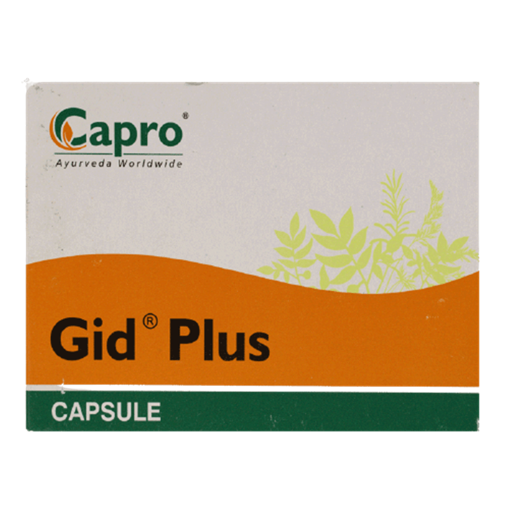Capro Ayurveda Gid Plus Capsules - Distacart
