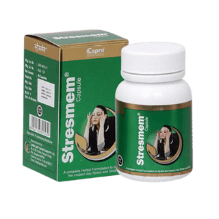 Capro Ayurveda Stresmem Capsule - Distacart