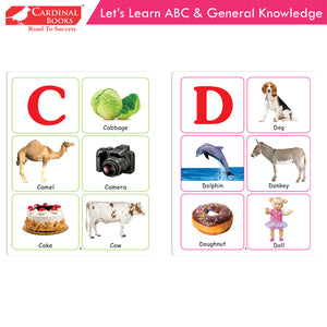 Cardinal ABC & Pattern Book Set (Set Of 2)| Alphabet Picture Book|General Knowledge Book|Pattern Writing Book| Combo Book for Kids| Ages 3-5 Years - Distacart