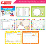 Thumbnail for Cardinal Fun Learning Nursery Activity Books Set of 6|Number| Rhymes & Story| Phonic| English & Maths| Colouring Book for Kids Ages 3-4 Years - Distacart
