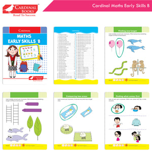 Cardinal Fun Learning Junior KG Activity Books Set of 6|Number| Rhymes & Story| Phonic| English & Maths Skill| Colouring Book For Kids Ages 4-5 Years - Distacart