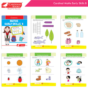 Cardinal Fun Learning Junior KG Activity Books Set of 6|Number| Rhymes & Story| Phonic| English & Maths Skill| Colouring Book For Kids Ages 4-5 Years - Distacart