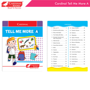 Cardinal General Knowledge Book Set 1 (Set of 3)|Good Habit A| Hindi Sulekhan Bhag 0| Tell Me More A| Combo Book Set| Ages 3-7 Years - Distacart
