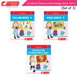 Thumbnail for Cardinal General Knowledge Book 2 (Set of 3)|Good Habit B| Festival & Celebration of India| Tell Me More B| Combo Book Set| Ages 3-7 Years - Distacart