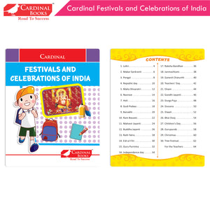 Cardinal General Knowledge Book 2 (Set of 3)|Good Habit B| Festival & Celebration of India| Tell Me More B| Combo Book Set| Ages 3-7 Years - Distacart