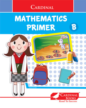 Cardinal Mathematics Primer B|Senior KG|Pattern & Shapes|Number 1-100|Skip Counting|Fun Learning Maths Activity Book| Ages 3-7 Years - Distacart