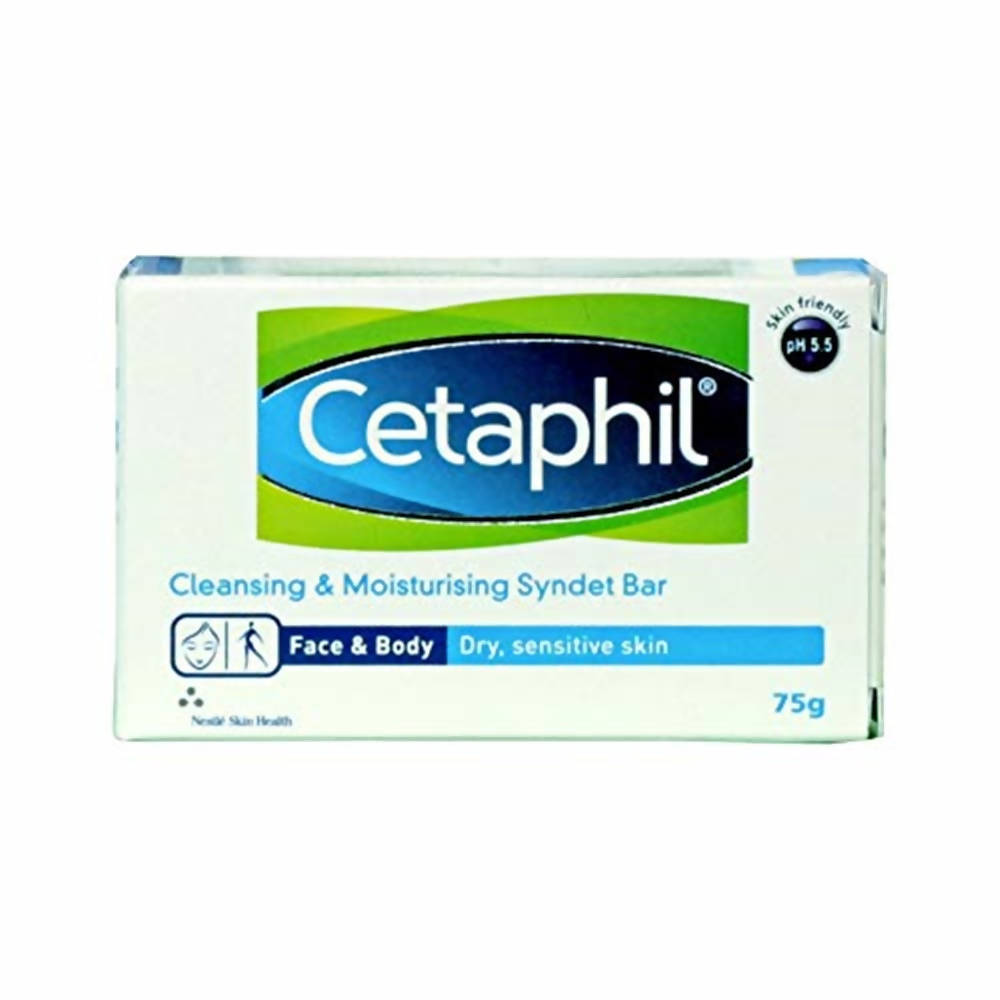 Cetaphil Cleansing & Moisturising Syndet Bar 75 gm