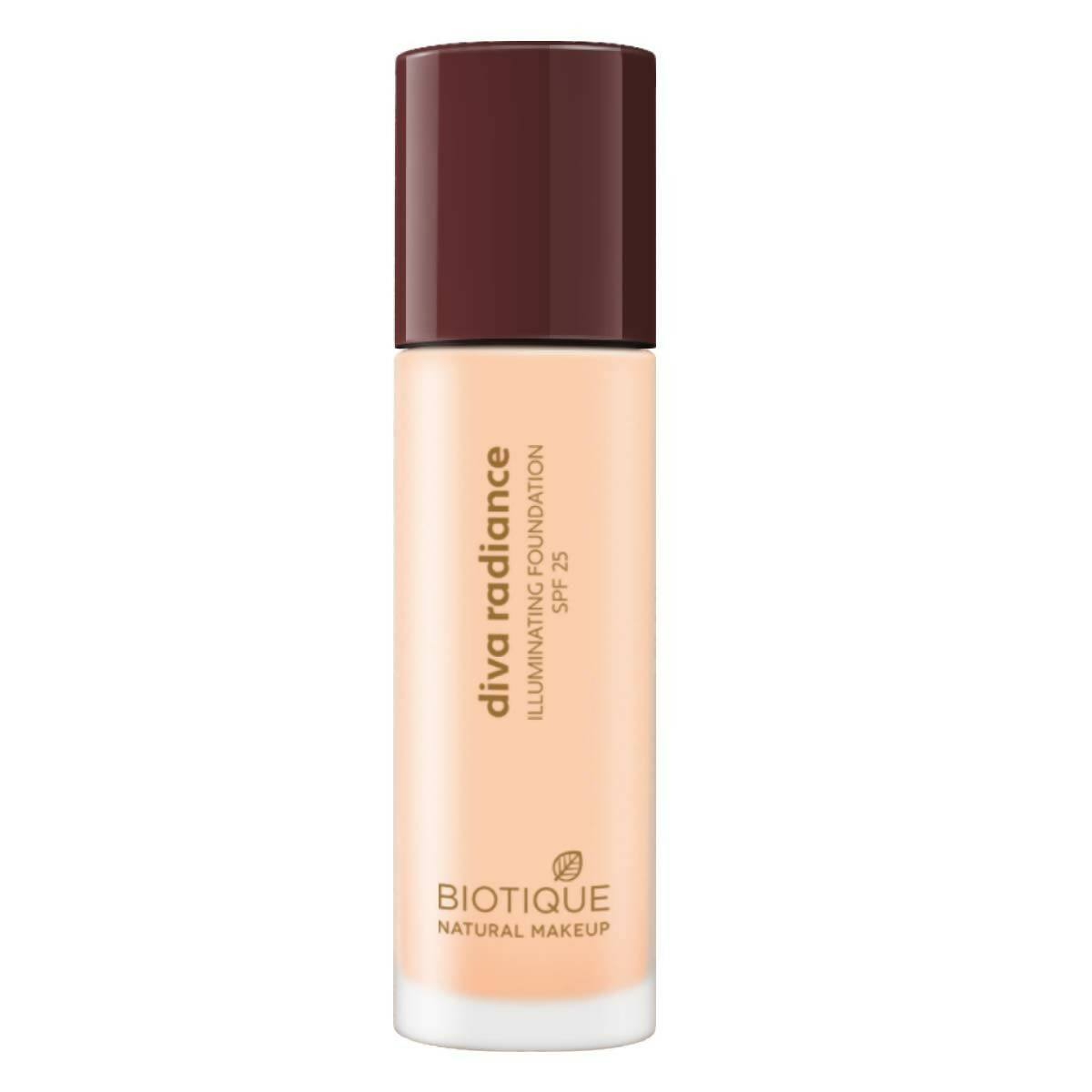 Biotique Natural Makeup Diva Radiance Illuminating Foundation-Creamy Oatmeal - Distacart