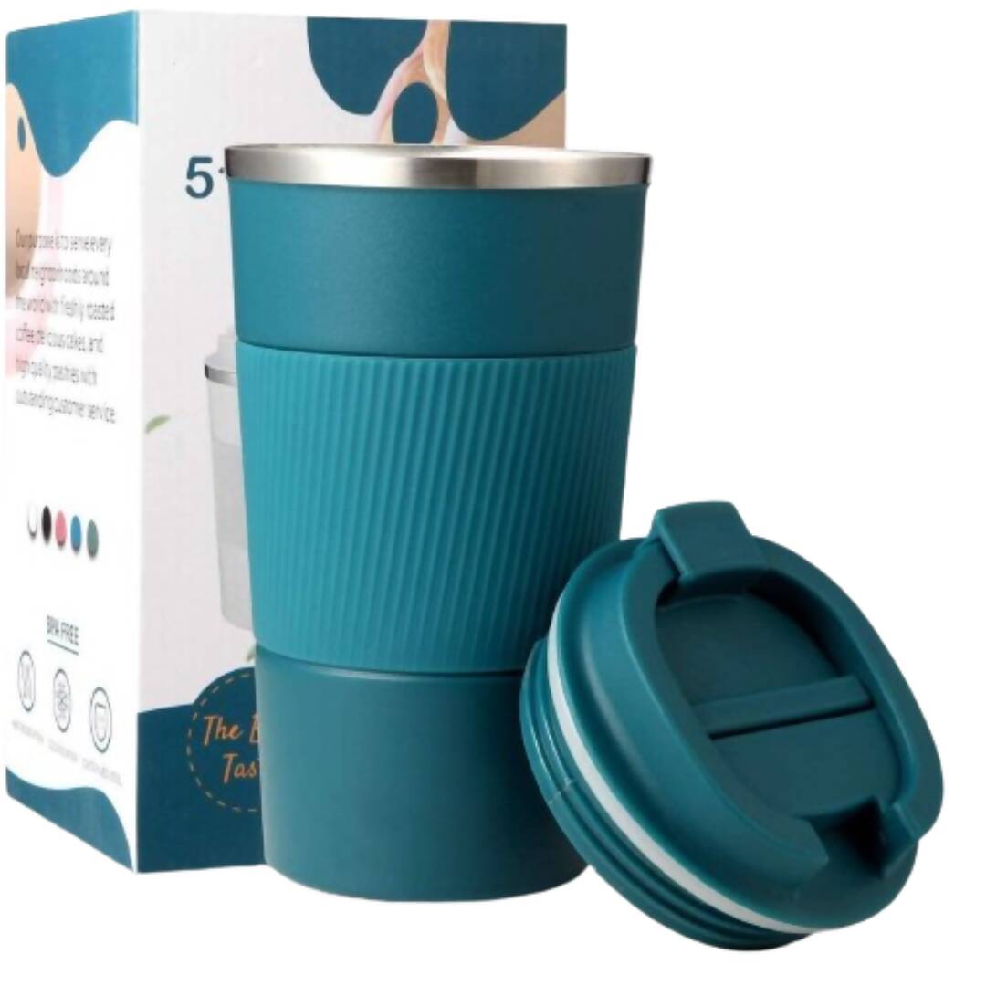 Wosta Insulated Travel Coffee Mug Tumbler 2.0 - 510ml (Blue) - Distacart