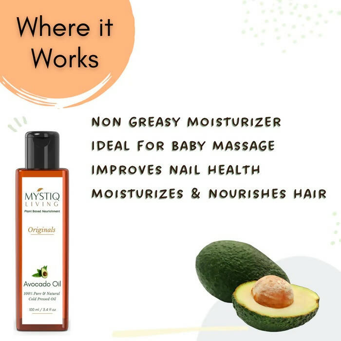 Mystiq Living Originals Avocado Oil - Distacart