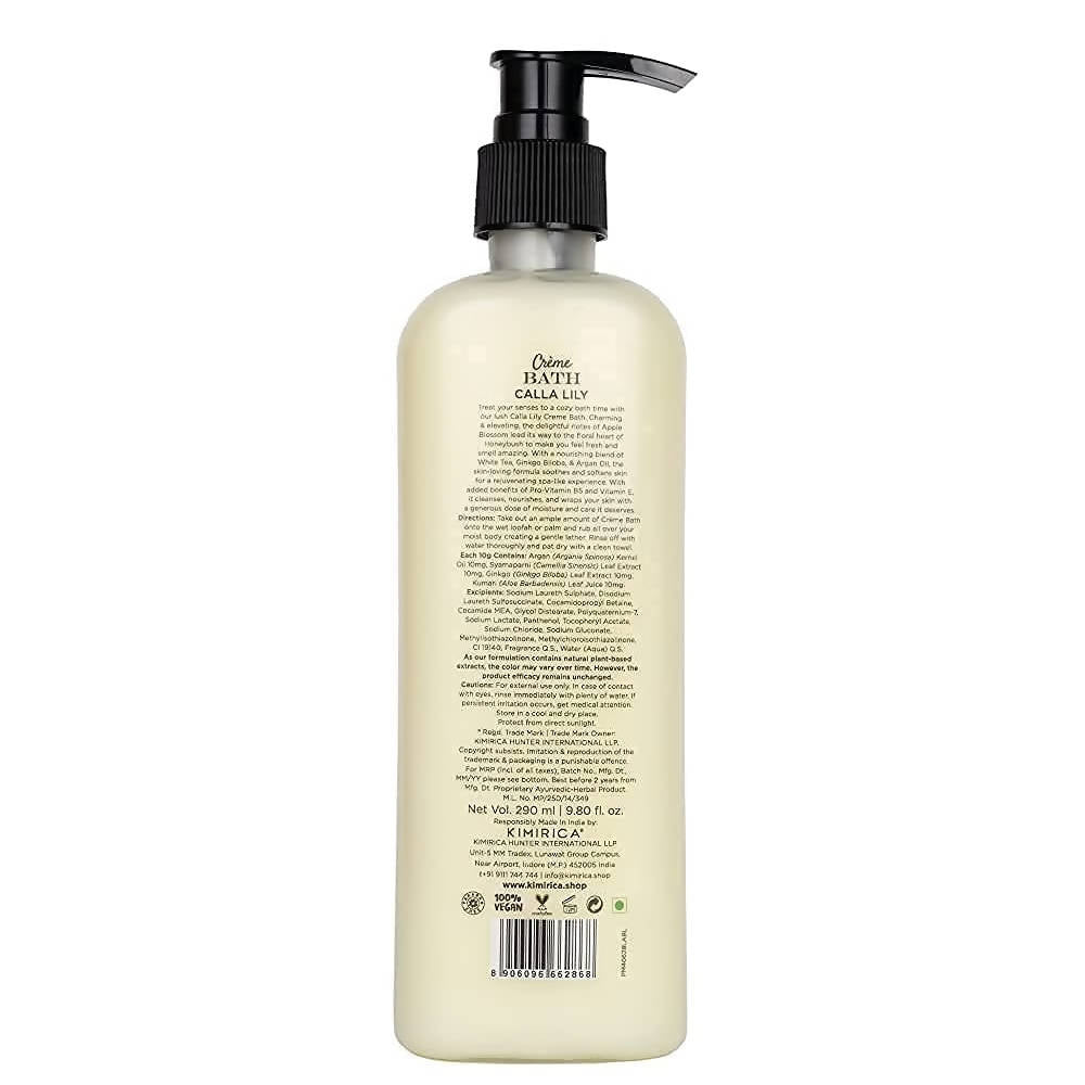 Kimirica Creme Bath Calla Lilly Body Wash - Distacart