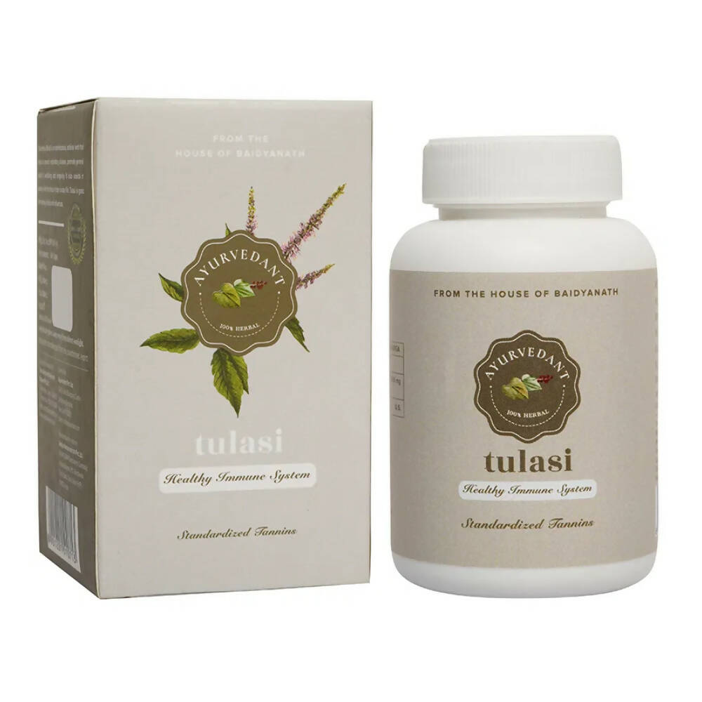 Baidyanath Jhansi Ayurvedant Tulasi Capsules - Distacart