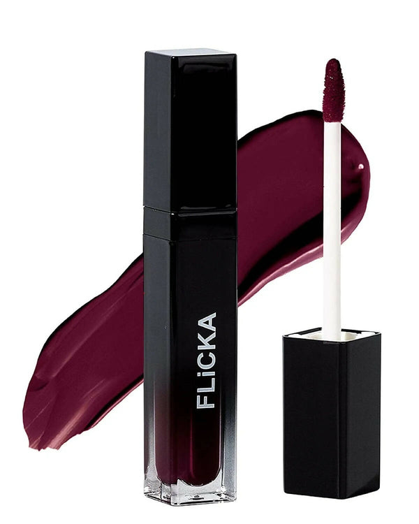 FLiCKA Set and Attack Liquid Matte Lipstick 12 Awesome Blossom - Pink - Distacart