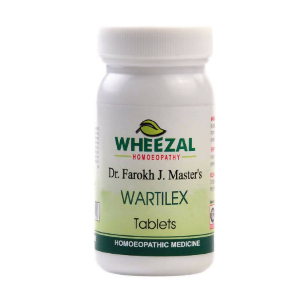Wheezal Homeopathy Wartilex Tablets - Distacart