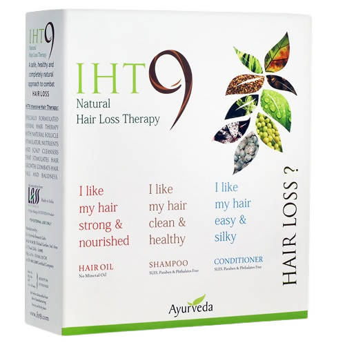 Lass Naturals IHT9 Anti Hair Loss Therapy Kit - Distacart