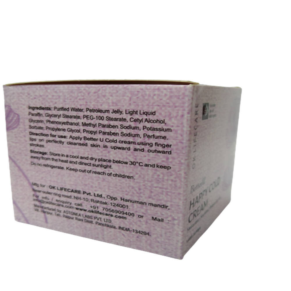 Betteru Happy Cold Cream - Distacart