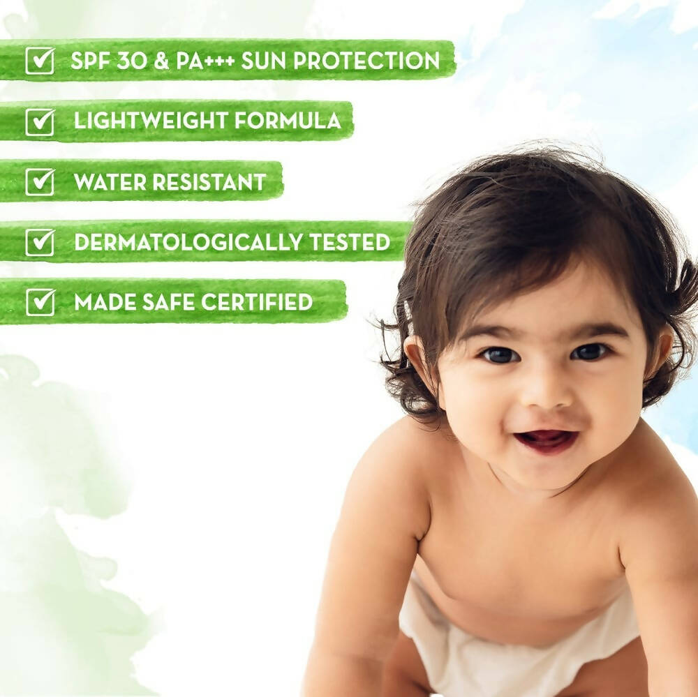 Mamaearth Milky Soft Mineral Based Sunscreen SPF 30 & PA+++ With Oats, Milk and Calendula - Distacart