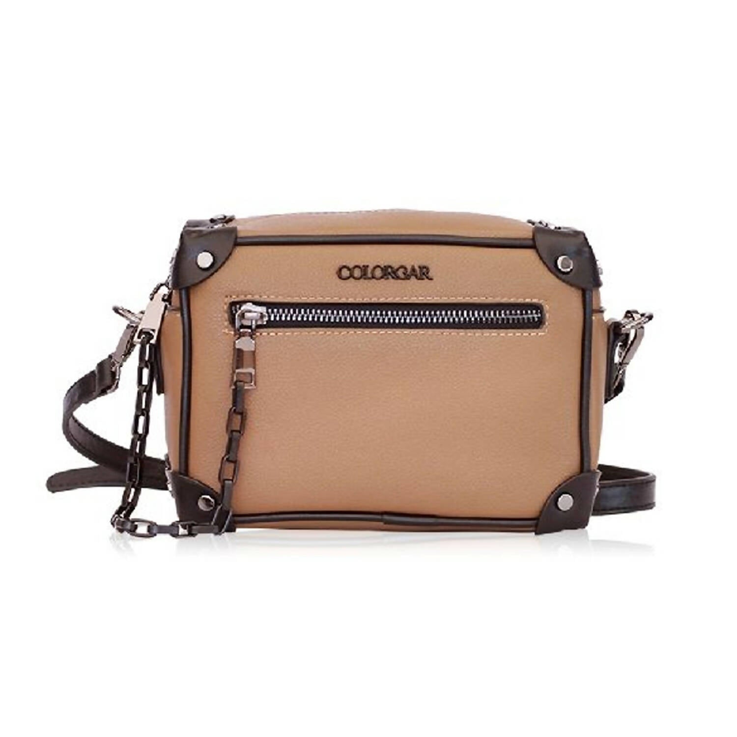 Colorbar Pouch The Classic Crossbody - Tan - Distacart