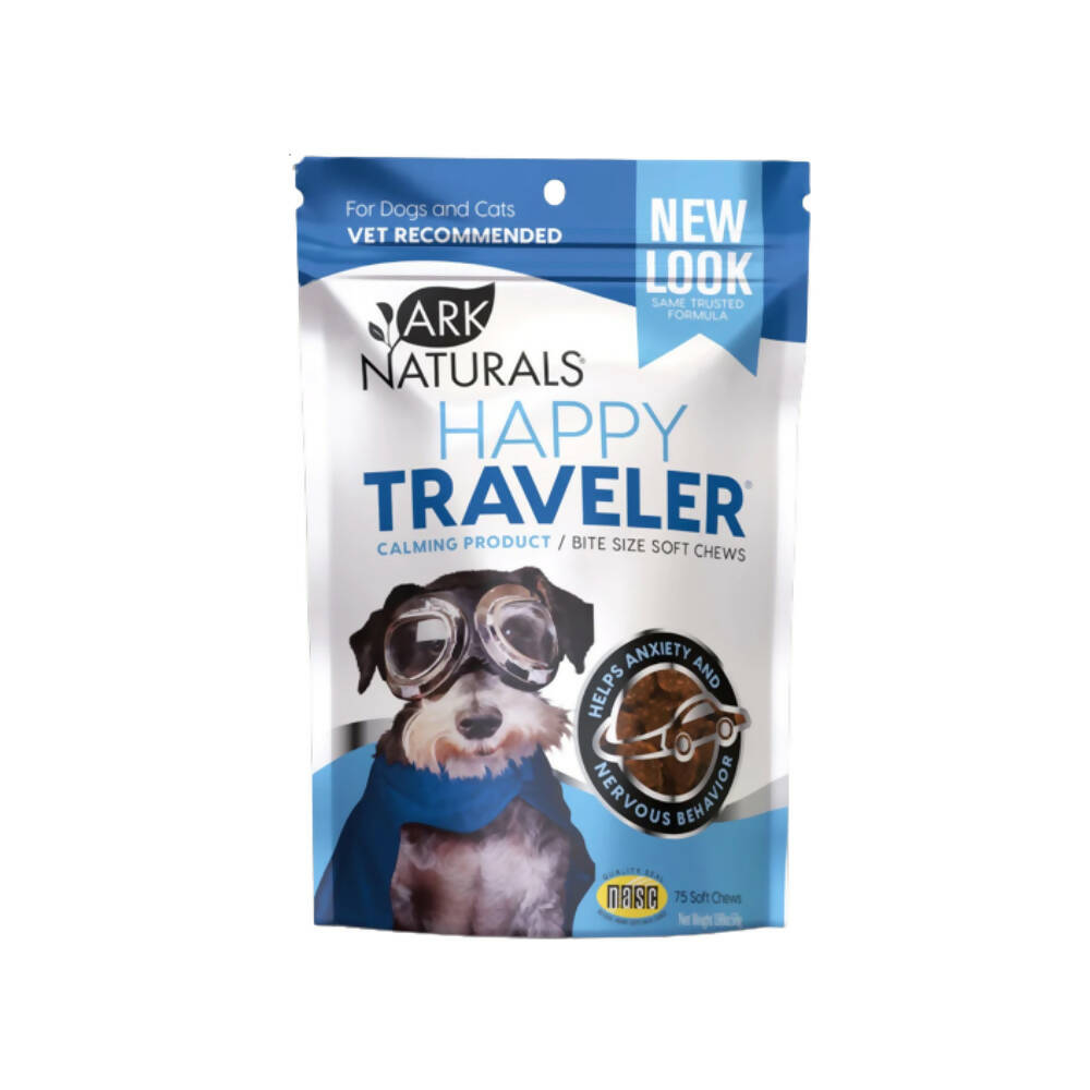 Ark Naturals Happy Traveler Soft Chews For Cats & Dogs - Distacart