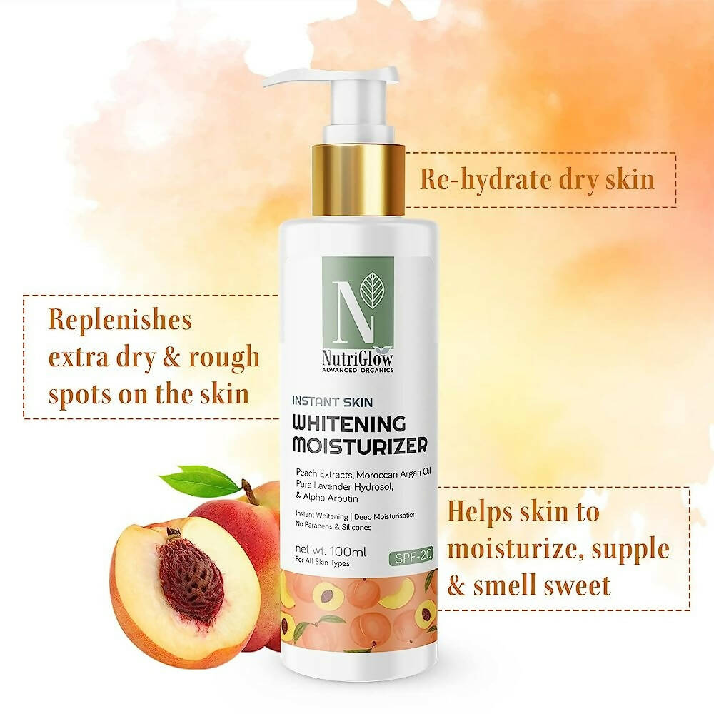 NutriGlow Advanced Organics Moisturizer SPF 20 - Distacart