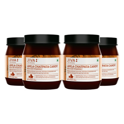 Jiva Ayurveda Chatpata Amla Candy - Distacart