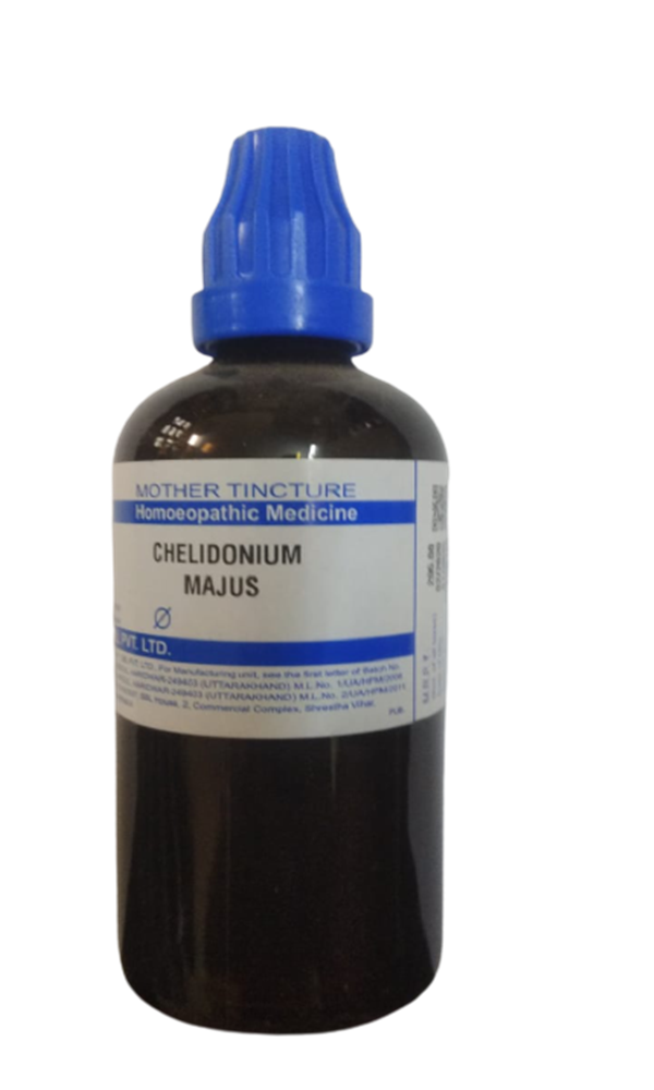 SBL Homeopathy Chelidonium Majus Mother Tincture Q 100 ml