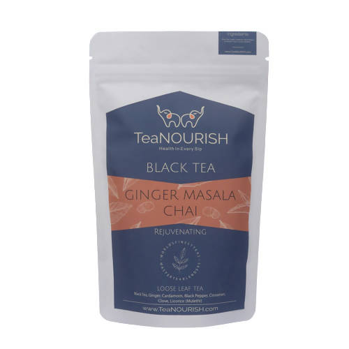 TeaNourish Ginger Masala Black Tea - Distacart
