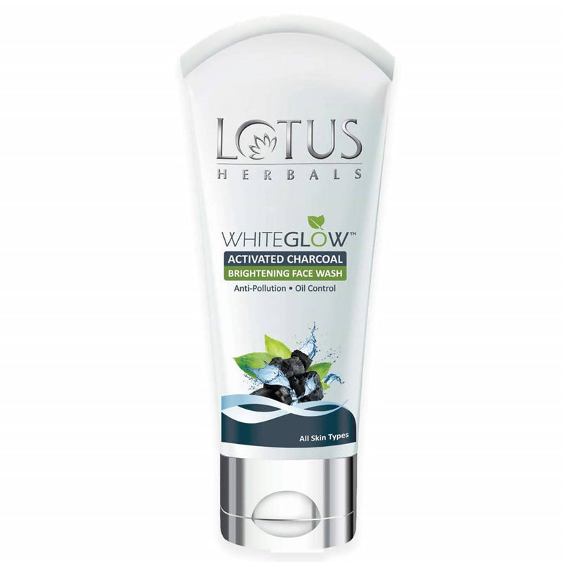 Lotus Herbals WhiteGlow Activated Charcoal Brightening Facewash