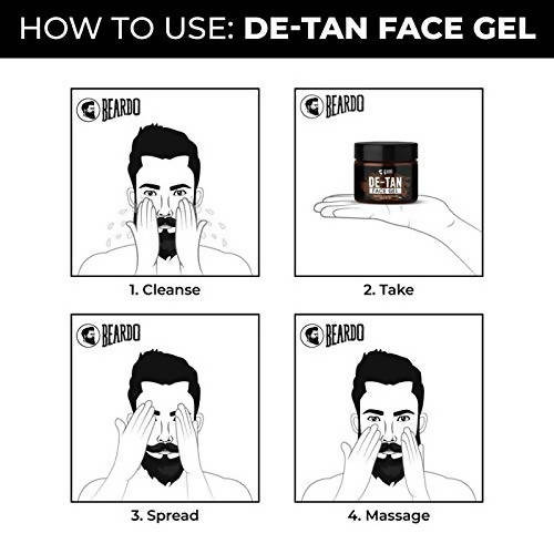 Beardo De-Tan Face Gel - Distacart