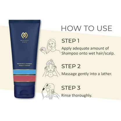 Mystique Earth Macro Moist Shampoo - Distacart