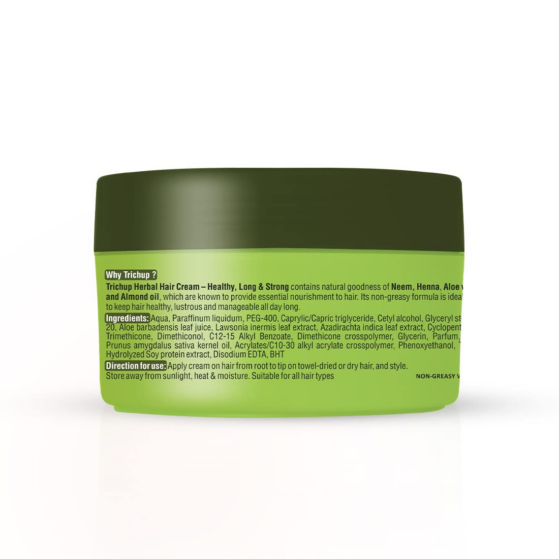 Vasu Healthcare Trichup Healthy, Long & Strong Herbal Hair Cream - Distacart