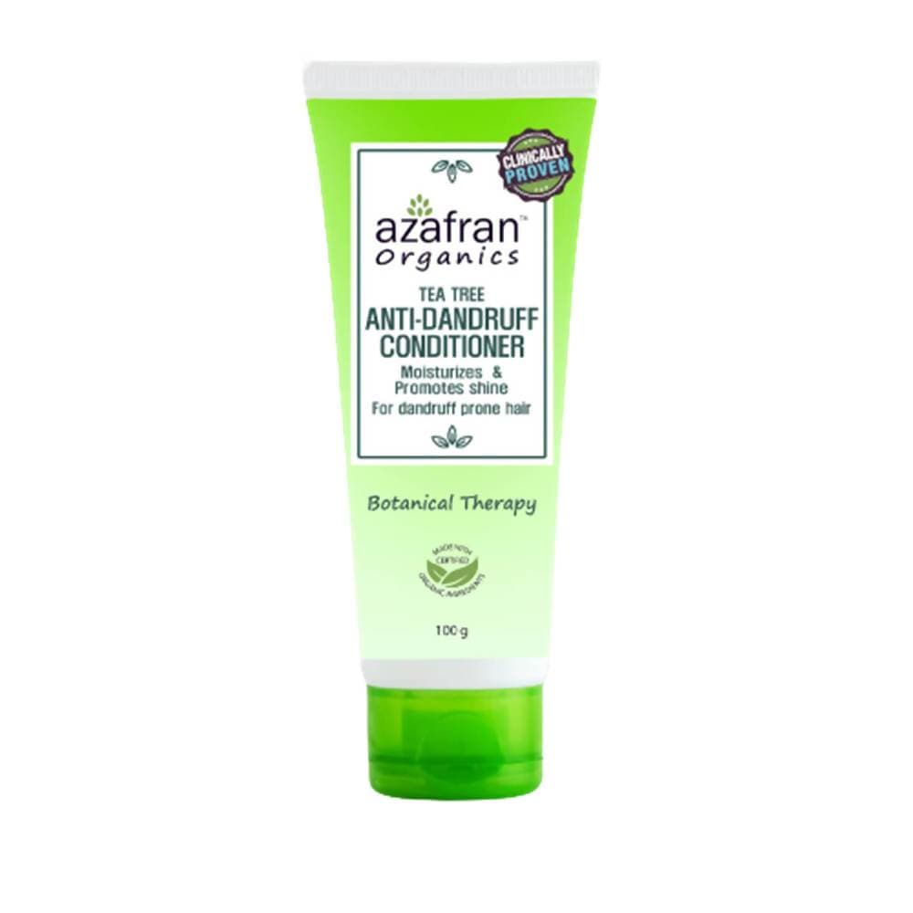 Azafran Organics Tea Tree Anti Dandruff Conditioner - Distacart