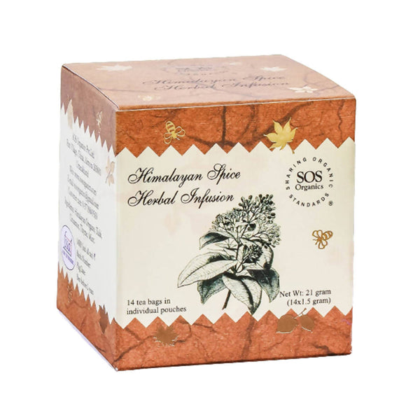 SOS Organics Himalayan Spice Herbal Infusion - Distacart