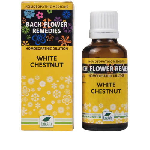 New Life Homeopathy Bach Flower Remedies White Chestnut Dilution