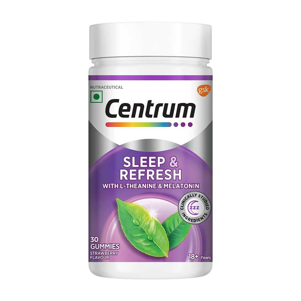 Centrum Sleep & Refresh Gummies - Strawberry Flavor - Distacart