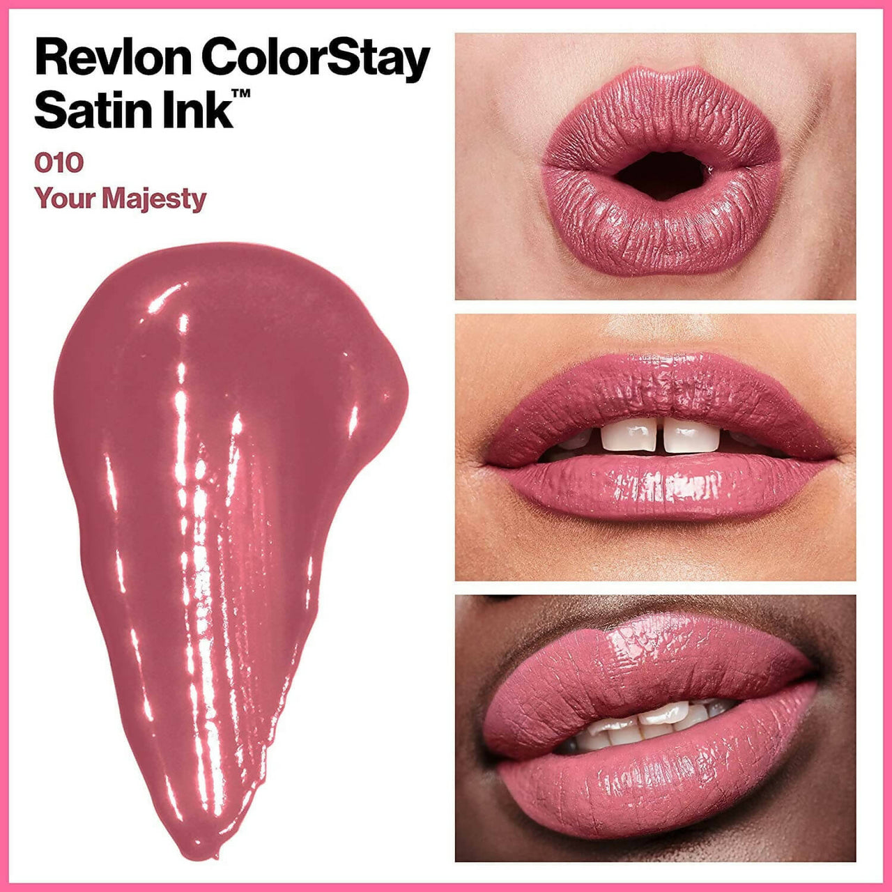 Revlon Colorstay Satin Ink Liquid Lip Color - Your Majesty - Distacart
