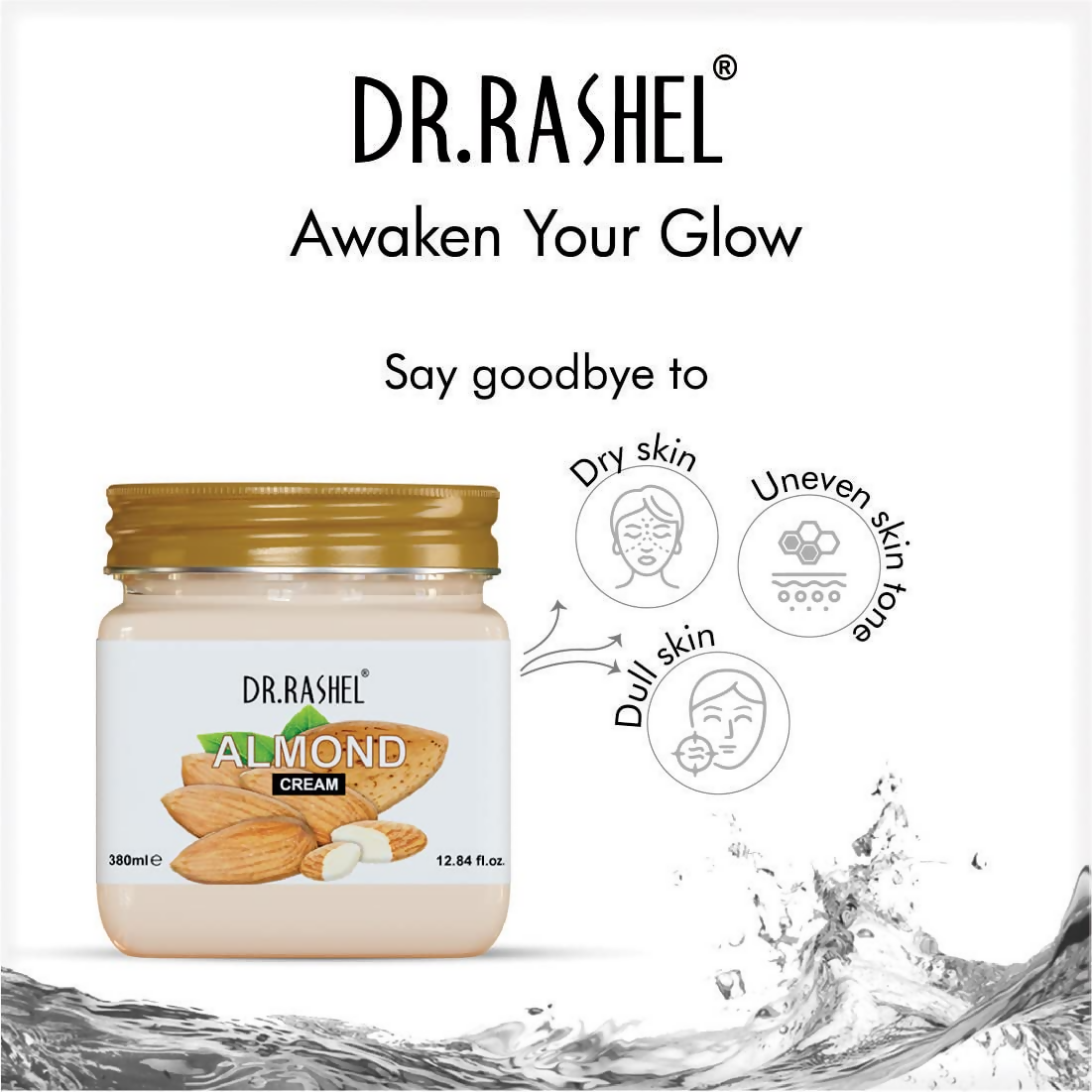 Dr.Rashel Almond Cream For Face And Body - Distacart