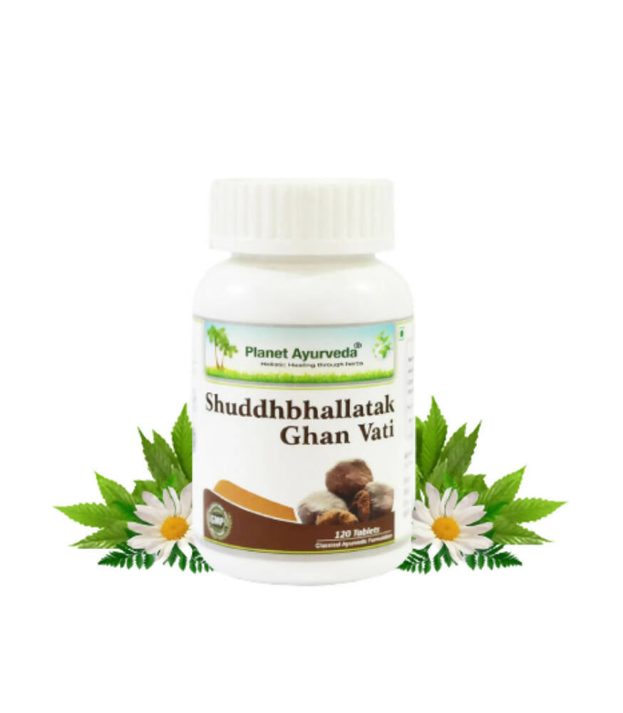 Planet Ayurveda Shuddhbhallatak Ghan Vati - Distacart