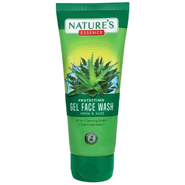 Nature's Essence Protecting Gel Face Wash (Neem & Aloe) - Distacart