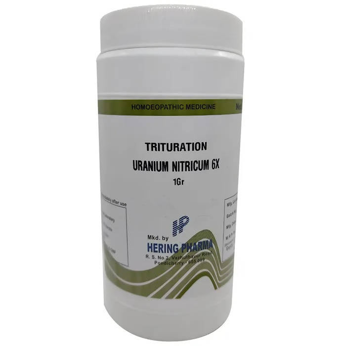 Hering Pharma Uranium Nitricum Trituration Tablet - Distacart