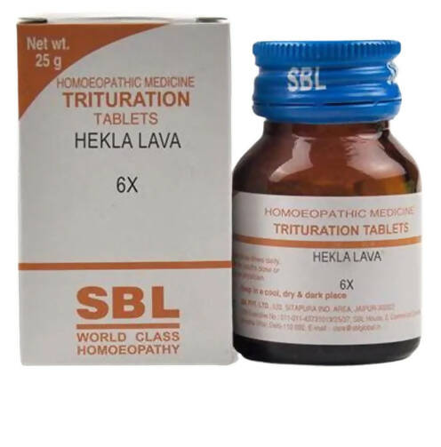 SBL Homeopathy Hekla Lava Trituration Tablets - Distacart